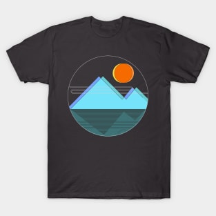 Minimalist style landscape T-Shirt